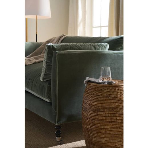 Picture of 71” Quick Ship Madeline Sofa - Antiqued Moss Velvet